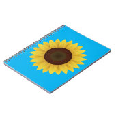 Carnet Belle tournesol d'été (Côté gauche)
