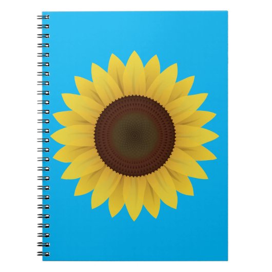 Carnet Belle tournesol d'été (Devant)
