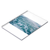 Carnet Belle vague de marbre de mer texturehipster, backg (Côté gauche)