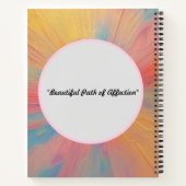 Carnet "Belle voie d'affection" (Dos)
