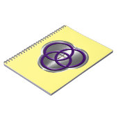Carnet Belles bagues de la Trinité chrétienne avec croix (Côté gauche)