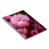 Carnet Belles fleurs de cerisiers rose printemps (Côté Droit)