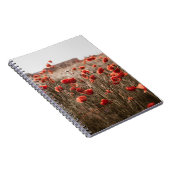Carnet belles fleurs de coquelicot (Côté Droit)