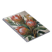Carnet Belles fleurs de Protea d'Afrique du Sud (Côté Droit)