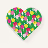 Carnet Belles tulipes. (Devant)