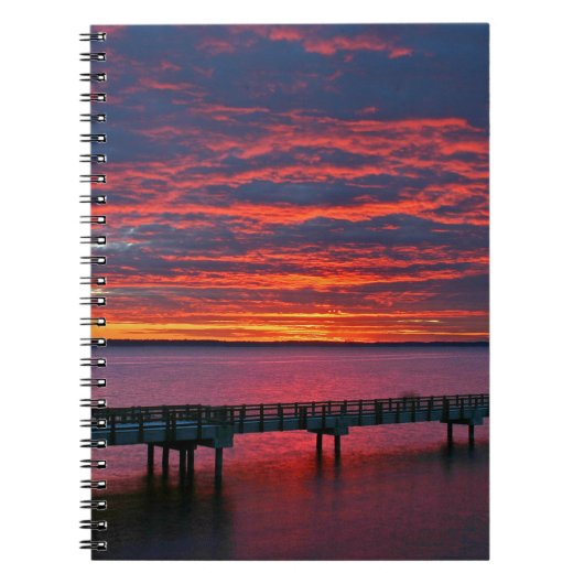 Carnet Bellingham Bay au coucher du soleil (Devant)