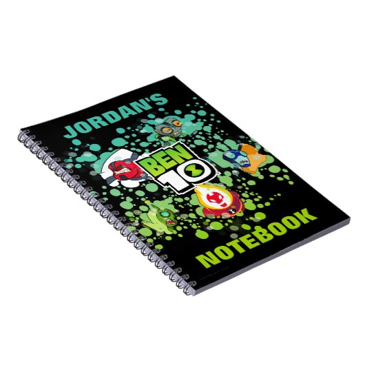 Carnet Ben 10 Alien Forms Bubble Graphic (Côté Droit)