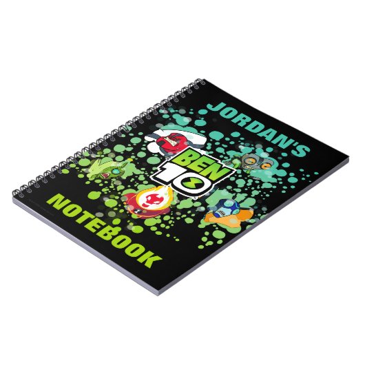 Carnet Ben 10 Alien Forms Bubble Graphic (Côté gauche)