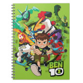 Carnet Ben 10 Alien Rush Graphique (Devant)