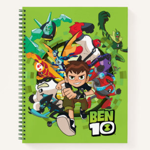 Carnet Ben 10 Alien Rush Graphique