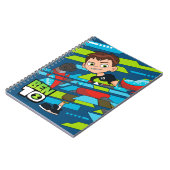 Carnet Ben 10 Débordement de transformation de l'ADN (Côté gauche)