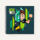Carnet Ben 10 Transformation de l'ADN de Diamondhead (Devant)