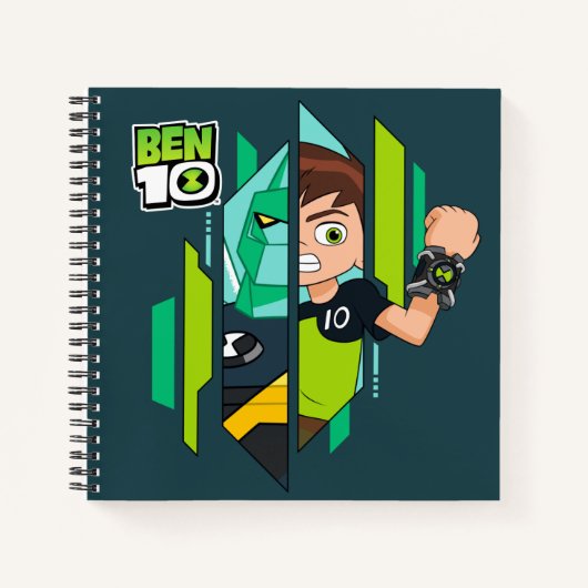 Carnet Ben 10 Transformation de l'ADN de Diamondhead (Devant)