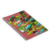 Carnet Ben 10 Transformation de l'ADN de Wildvine (Côté Droit)