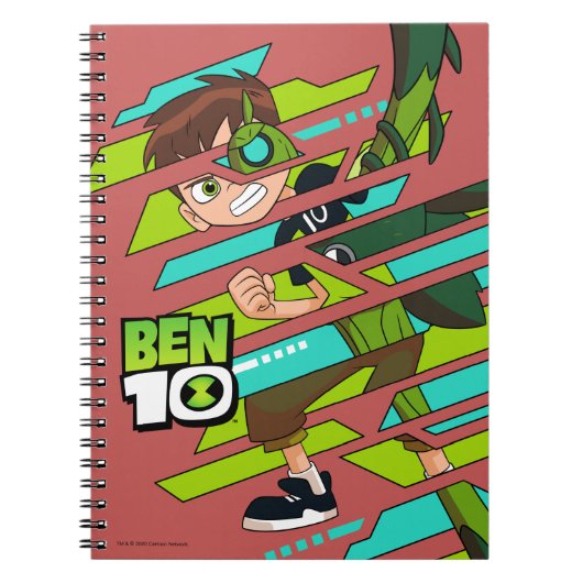 Carnet Ben 10 Transformation de l'ADN de Wildvine (Devant)