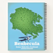 Carnet Benbecula Hébrides extérieures Écosse (Dos)