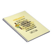 Carnet Bénédiction irlandaise pour l'Ado ou l'enfant Godg (Côté Droit)