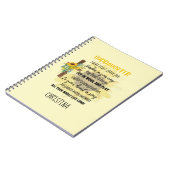 Carnet Bénédiction irlandaise pour l'Ado ou l'enfant Godg (Côté gauche)