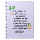 Carnet Bénédiction irlandaise pour l'Ado ou l'enfant Godg (Devant)