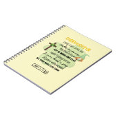 Carnet Bénédiction irlandaise pour l'Ado ou l'enfant Godg (Côté gauche)