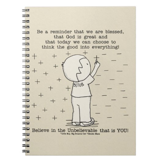 Carnet Bénédiction positive (Devant)