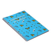Carnet Beneficial Insects Custom Title Blue (Côté Droit)