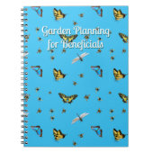 Carnet Beneficial Insects Custom Title Blue (Devant)