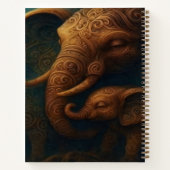 Carnet Benevolent Elephants Sketch Notebook (Dos)