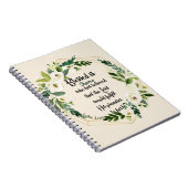 Carnet Béni Est Elle Qui Croyait Nom Christian (Côté Droit)