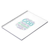Carnet Béni par Dieu gâté par mon mari conception de t-sh (Côté gauche)
