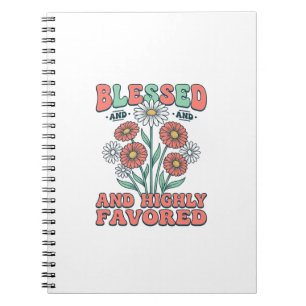Carnet Bénis et Très Favorisés Design Floral Vintage_1