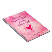 Carnet Bénis soient les purs dans le coeur - Matthieu 5:8 (Côté Droit)