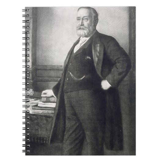 Carnet Benjamin Harrison (1833-1901), 23ème président de (Devant)