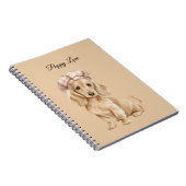 Carnet Béret Amour de Chiots (Côté Droit)