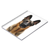 Carnet Berger allemand assis (Côté gauche)