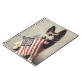 Carnet Berger Allemand Avec Drapeau US (Côté gauche)