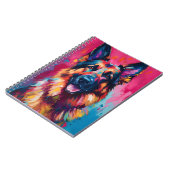 Carnet Berger allemand coloré (Côté gauche)