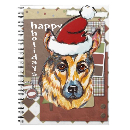 CARNET BERGER ALLEMAND DE NOËL (Devant)