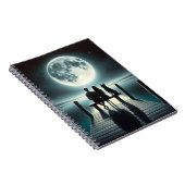 Carnet Berger allemand et couple sur un quai (Côté Droit)