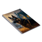 Carnet Berger allemand Halloween effrayant (Côté Droit)