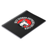 Carnet Berger allemand papa, Chien papa (Côté gauche)