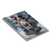 Carnet Berger Australien à moto Noël (Côté Droit)
