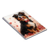 Carnet Berger Australien avec des Roses - Saint-Valentin (Côté Droit)