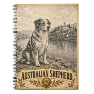 Carnet Berger Australien, Chien du Patrimoine Vintage