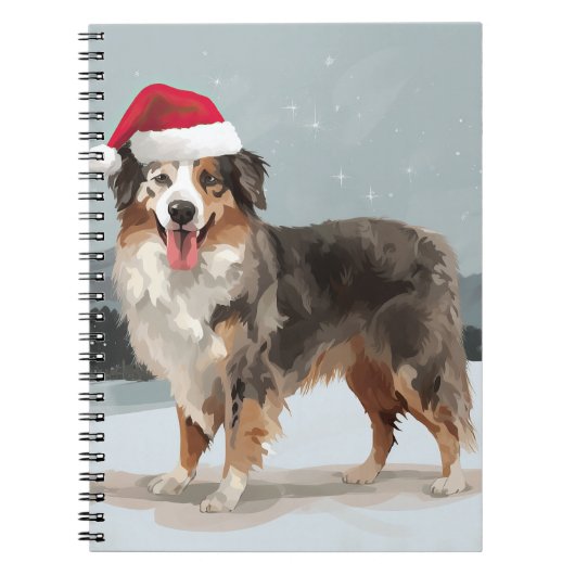 Carnet Berger Australien dans la neige de Noël (Devant)