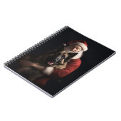 Carnet Berger belge Père Noël festif Noël (Côté gauche)