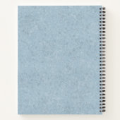 Carnet Berger blanc blanc blanc GSD Cartoon Chien bleu (Dos)