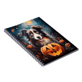 Carnet Bergger Australien d'Halloween avec des citrouille (Côté Droit)