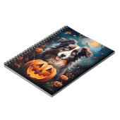 Carnet Bergger Australien d'Halloween avec des citrouille (Côté gauche)