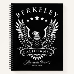 Carnet Berkeley Comté d'Alameda Californie Aigle Vintage